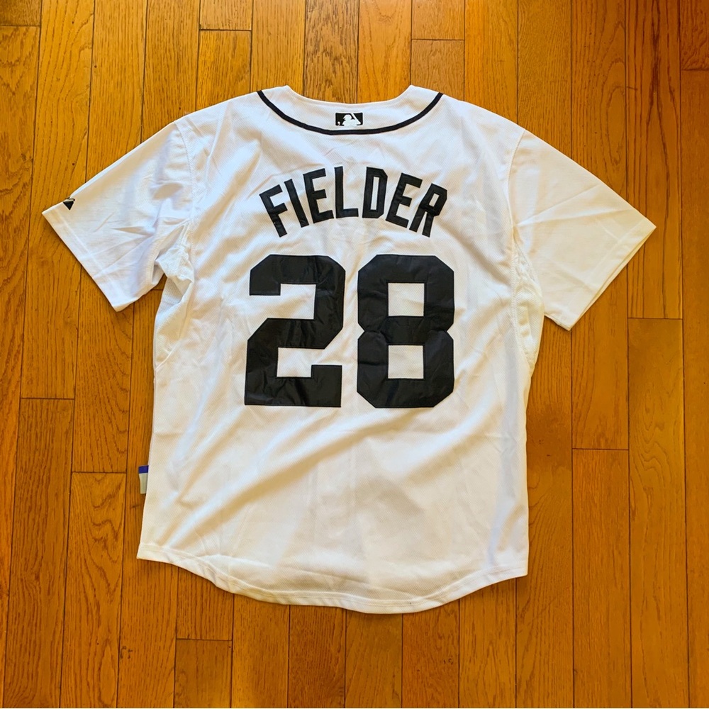 NWT Detroit Tigers Price Fielder Majestic Jersey XL